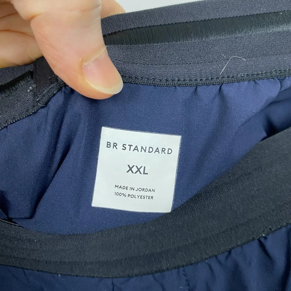 Banana Republic‎ BR Standard Storm Solo Athletic Shorts Mens XXL Navy Blue